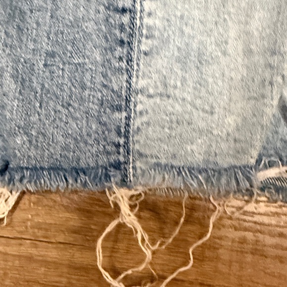 GAP Two-Tone Blue Flare Jeans - Picture 5 of 7